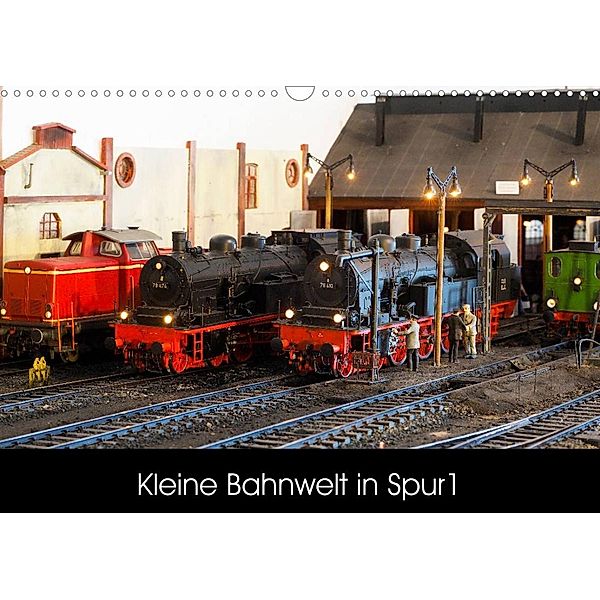 Kleine Bahnwelt in Spur 1 (Wandkalender 2023 DIN A3 quer), Anneli Hegerfeld-Reckert