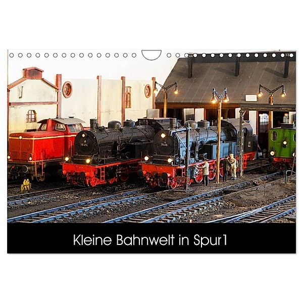 Kleine Bahnwelt in Spur 1 (Wandkalender 2025 DIN A4 quer), CALVENDO Monatskalender, Calvendo, Anneli Hegerfeld-Reckert