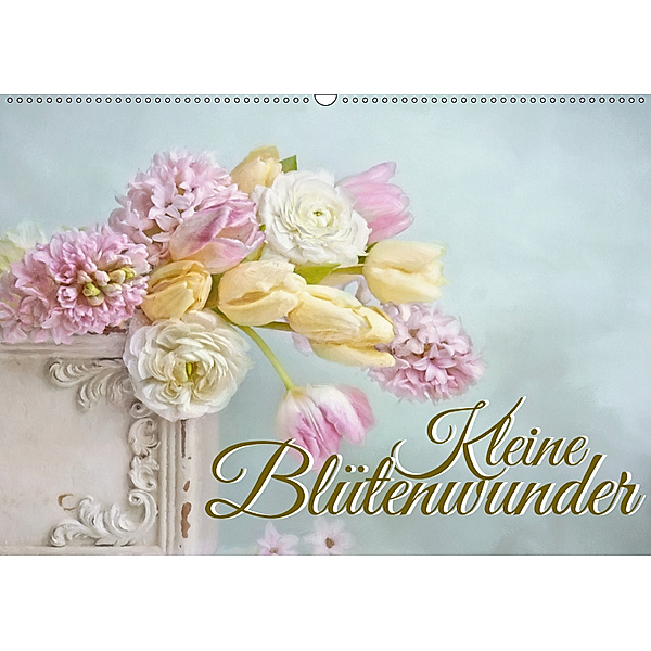 Kleine Blütenwunder (Wandkalender 2019 DIN A2 quer), Lizzy Pe