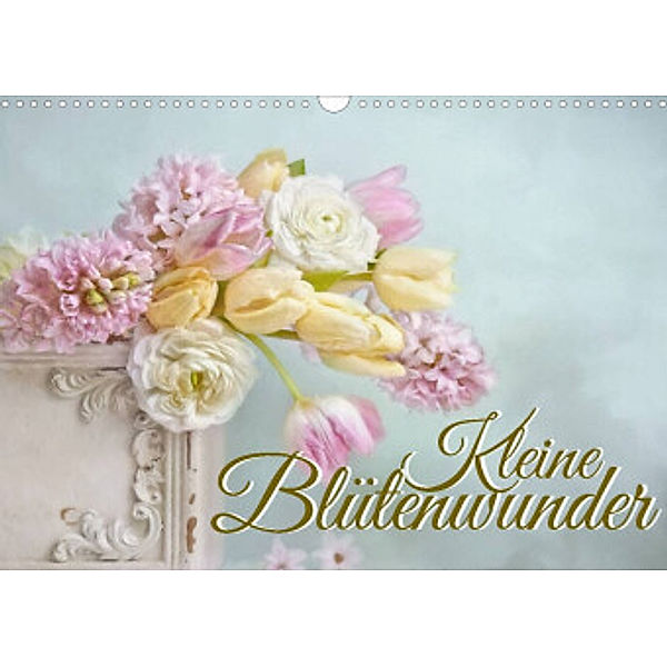 Kleine Blütenwunder (Wandkalender 2023 DIN A3 quer), Lizzy Pe