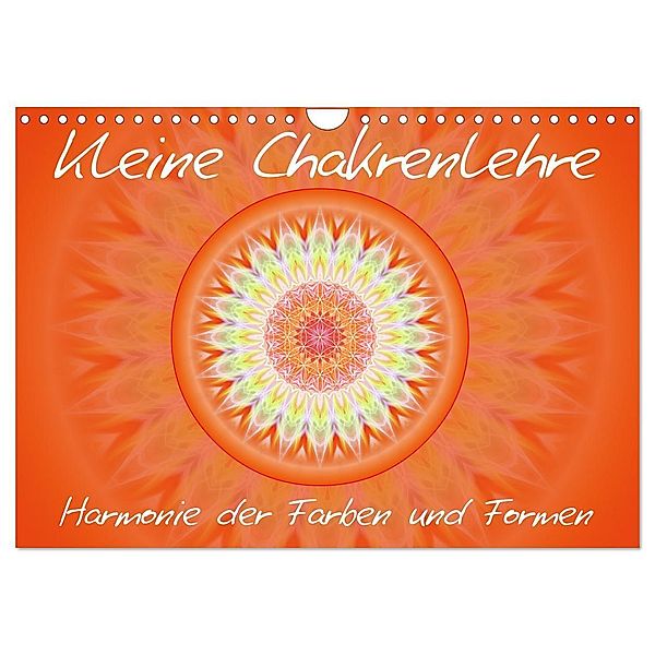 Kleine Chakrenlehre / CH-Version (Wandkalender 2024 DIN A4 quer), CALVENDO Monatskalender, Christine Bässler