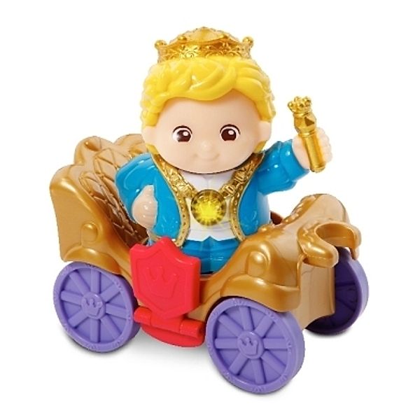 Kleine Entdeckerbande - König Robert mit Wagen