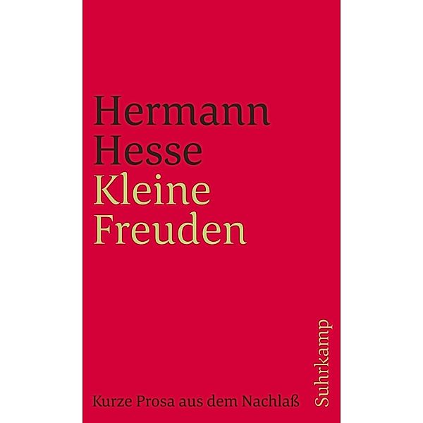 Kleine Freuden, Hermann Hesse