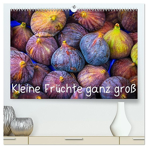 Kleine Früchte ganz gross (hochwertiger Premium Wandkalender 2024 DIN A2 quer), Kunstdruck in Hochglanz, LHJ PHOTO Lutz H. Jäck