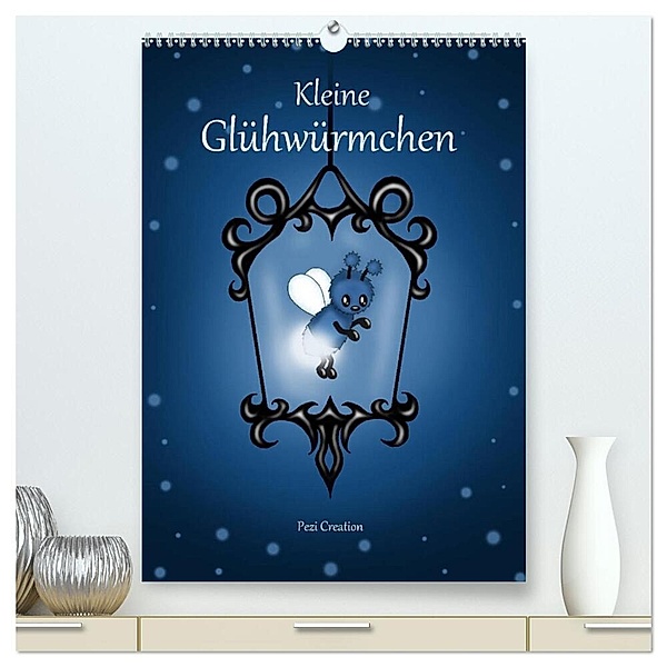 Kleine Glühwürmchen (hochwertiger Premium Wandkalender 2024 DIN A2 hoch), Kunstdruck in Hochglanz, Pezi Creation / Petra Haberhauer