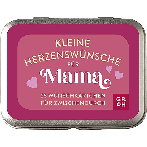 Kleine Herzenswünsche für Mama, Groh Verlag