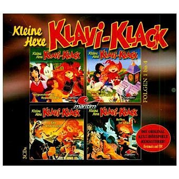 Kleine Hexe Klavi-Klack, 3 Audio-CD, Joachim von Ulmann