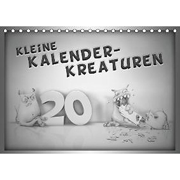 Kleine Kalender-Kreaturen (Tischkalender 2016 DIN A5 quer), Artmosphere