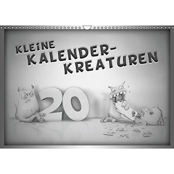 Kleine Kalender-Kreaturen (Wandkalender 2015 DIN A3 quer), Artmosphere