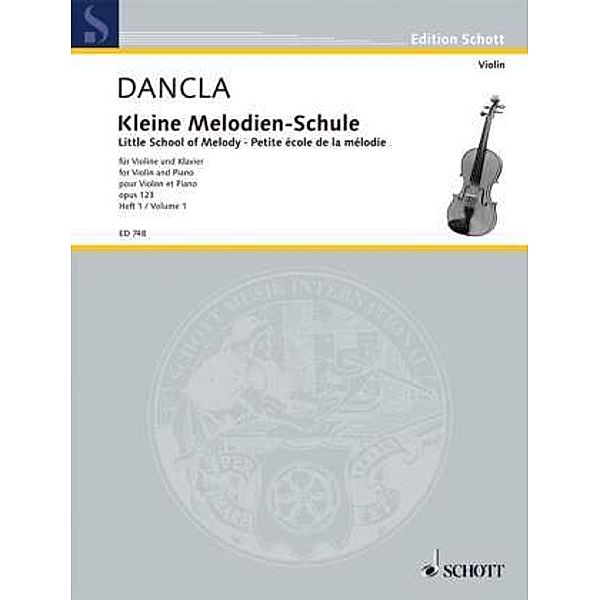 Kleine Melodienschule, Violine und Klavier, Kleine Melodien-Schule