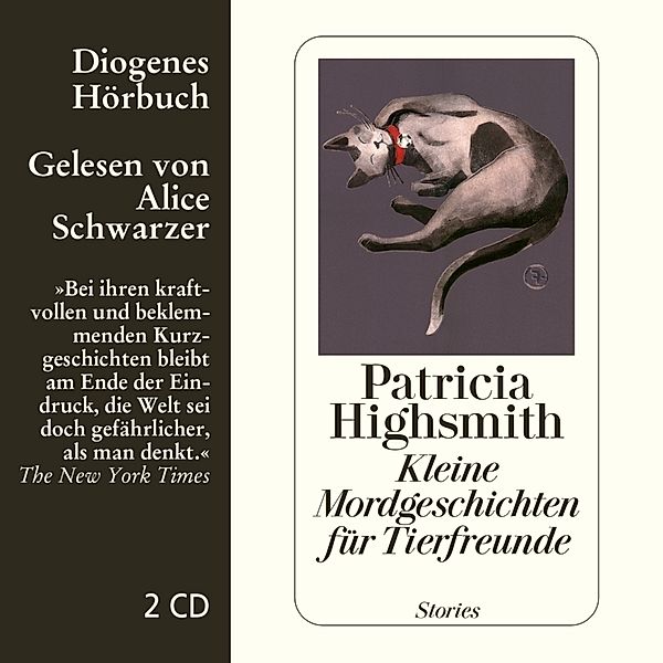 Kleine Mordgeschichten für Tierfreunde,2 Audio-CD, Patricia Highsmith