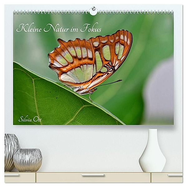 Kleine Natur im Fokus (hochwertiger Premium Wandkalender 2025 DIN A2 quer), Kunstdruck in Hochglanz, Calvendo, Silvia Ott