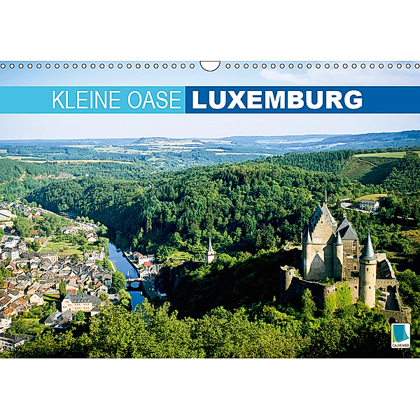 Kleine Oase Luxemburg (Wandkalender 2019 DIN A3 quer), CALVENDO