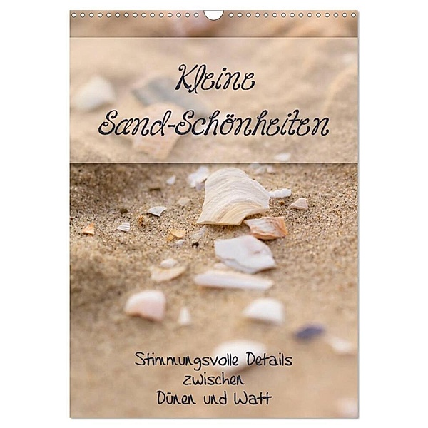 Kleine Sand-Schönheiten / Familienplaner (Wandkalender 2024 DIN A3 hoch), CALVENDO Monatskalender, Kathleen Bergmann