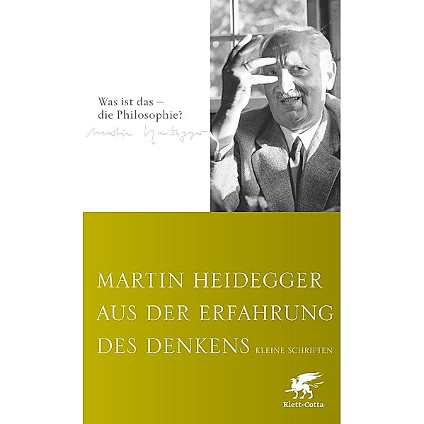 Kleine Schriften, Martin Heidegger