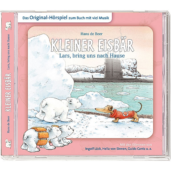 Kleiner Eisbär - Lars, bring uns nach Hause, 1 Audio-CD, Hans de Beer