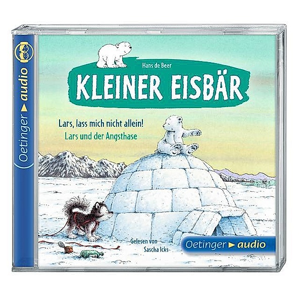 Kleiner Eisbär. Lars, lass mich nicht allein! / Lars und der Angsthase, 1 Audio-CD, Hans de Beer