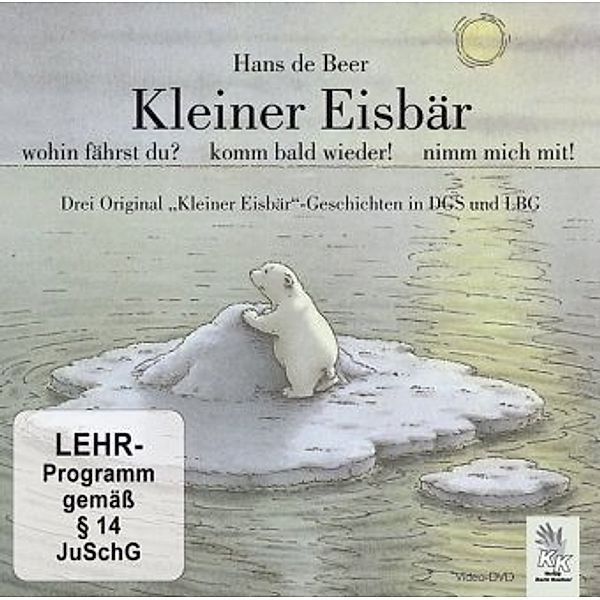 Kleiner Eisbär mit Gebärdensprache, 1 DVD, Gebärdenwerk
