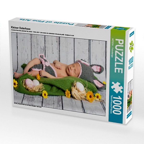 Kleiner Osterhase (Puzzle), HETIZIA Fotodesign