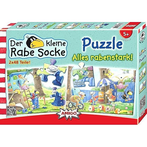 Kleiner Rabe Socke (Kinderpuzzle), Alles rabenstark!