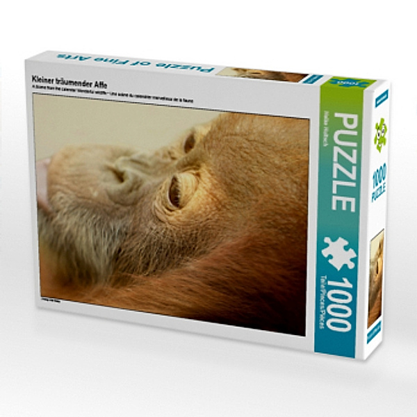 Kleiner träumender Affe (Puzzle), Heike Hultsch
