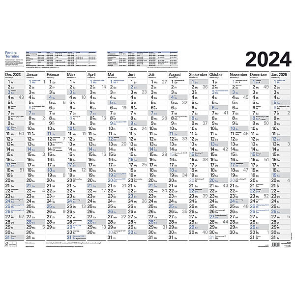 Kleiner Wandtimer 2024