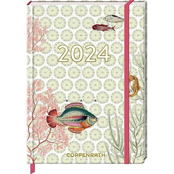 Kleiner Wochenkalender: Mein Jahr 2024 - Korallen (I love my Ocean)