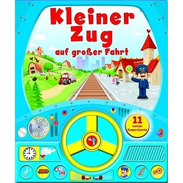 Kleiner Zug auf großer Fahrt