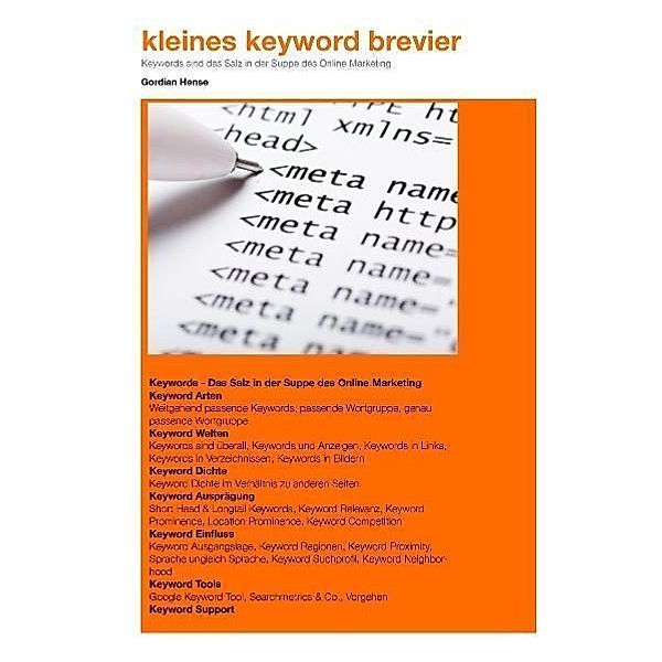 Kleines Keyword Brevier, Gordian Hense