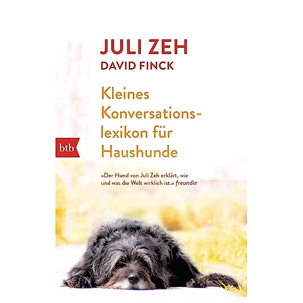 Kleines Konversationslexikon für Haushunde, Juli Zeh, David Finck