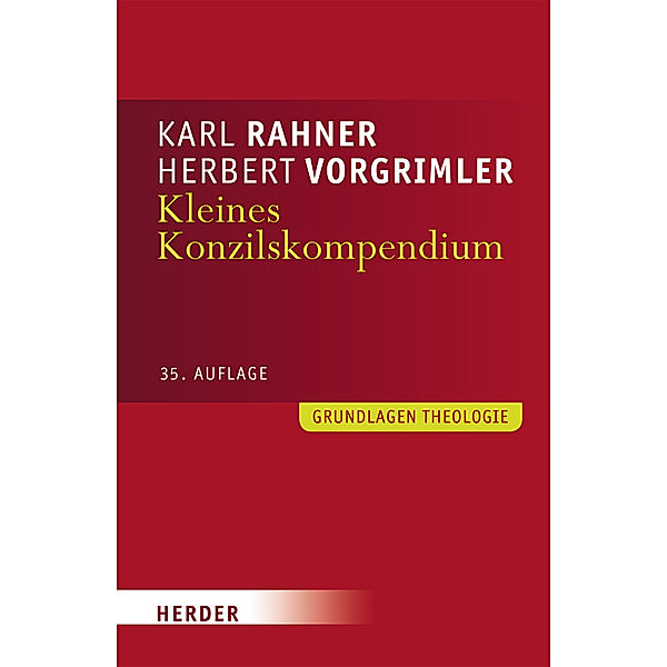 Kleines Konzilskompendium, Karl Rahner, Herbert Vorgrimler