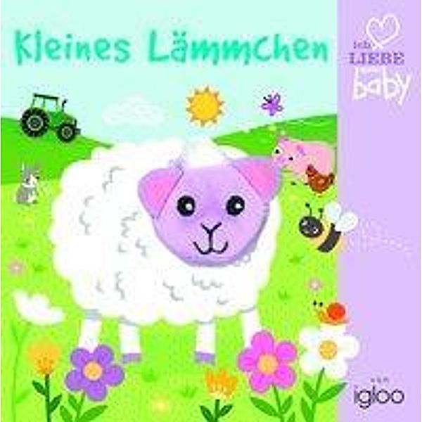 Kleines Lämmchen, m. Fingerpuppe