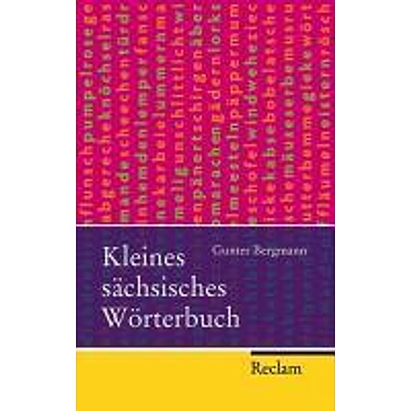 Kleines sächsisches Wörterbuch, Gunter Bergmann