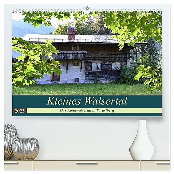 Kleines Walsertal - Das Kleinwalsertal in Vorarlberg (hochwertiger Premium Wandkalender 2025 DIN A2 quer), Kunstdruck in Hochglanz, Calvendo, Flori0