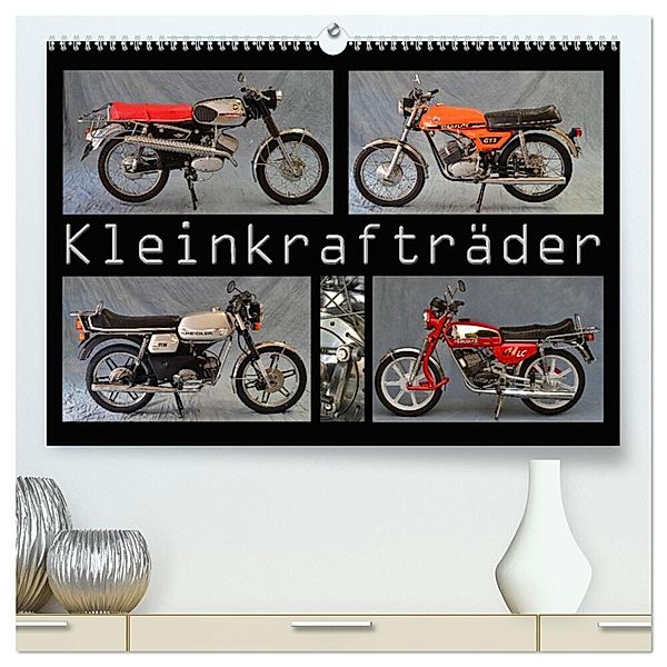 Kleinkrafträder (hochwertiger Premium Wandkalender 2024 DIN A2 quer), Kunstdruck in Hochglanz, Ingo Laue