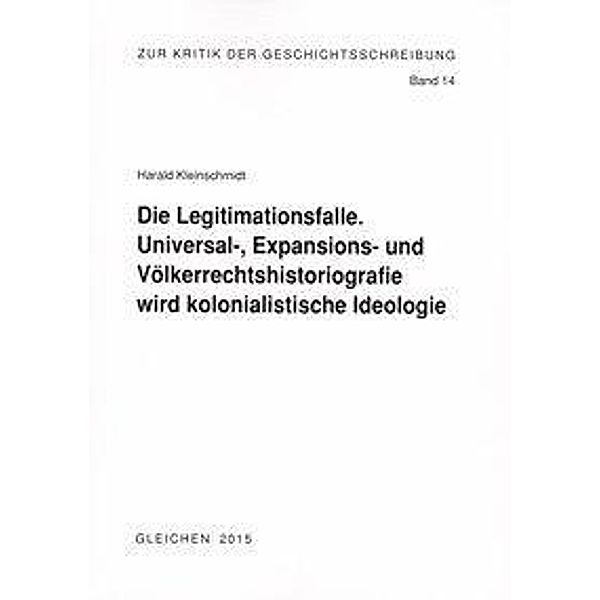 Kleinschmidt, H: Legitimationsfalle, Harald Kleinschmidt