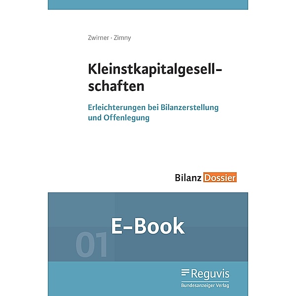 Kleinstkapitalgesellschaften (E-Book), Gregor Zimny, Christian Zwirner