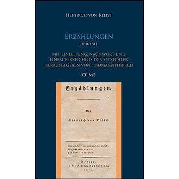 Kleist, H: Erzählungen / 2 Bde., Heinrich von Kleist
