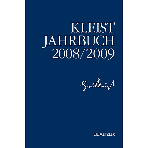 Kleist-Jahrbuch 2008/09, Kenneth A. Loparo