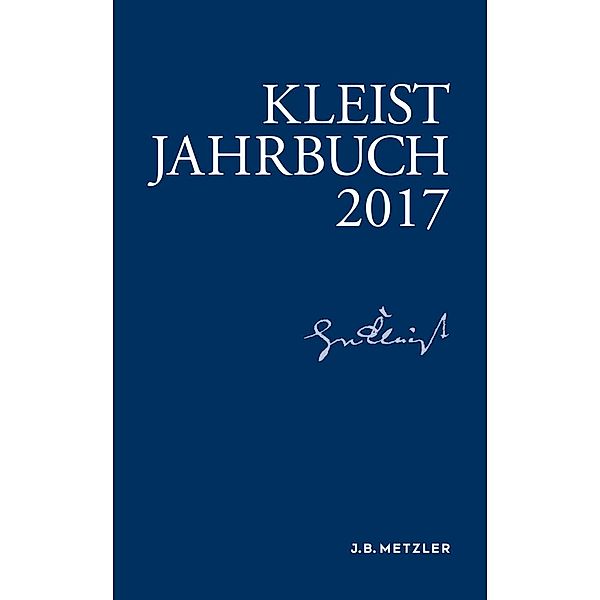 Kleist-Jahrbuch 2017 / Kleist-Jahrbuch