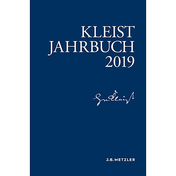 Kleist-Jahrbuch 2019 / Kleist-Jahrbuch