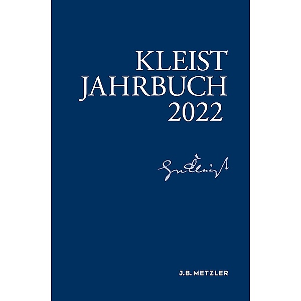 Kleist-Jahrbuch 2022 / Kleist-Jahrbuch