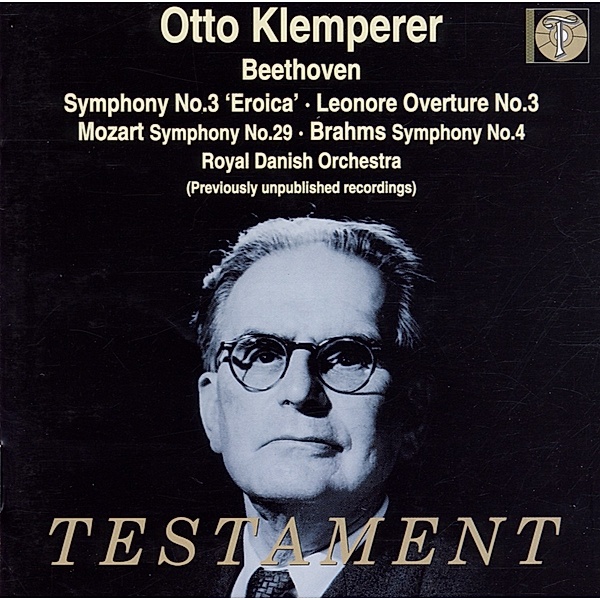 Klemperer Dirigiert, Klemperer, Royal Danish Orchestra