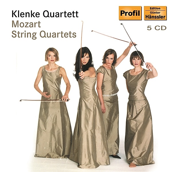 Klenke Quartett: Mozart String Quartets, Klenke Quartett, A. Klenke, B. Hartmann, Y. Uhlemann