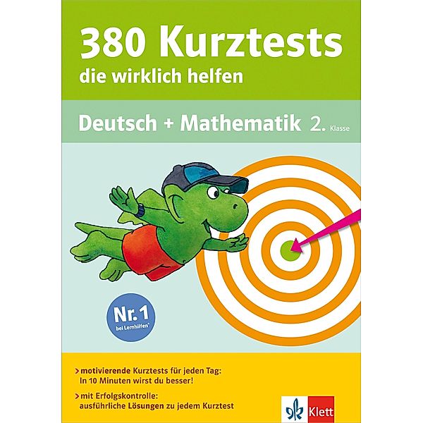 Klett 380 Kurztests, die wirklich helfen - Deutsch und Mathematik 2. Klasse / 380 Kurztests, Beate Döring, Diana Hofheinz, Anke Kaufmann, Dorothee Kühne-Zürn, Ursula Lassert, Hannelore Maier