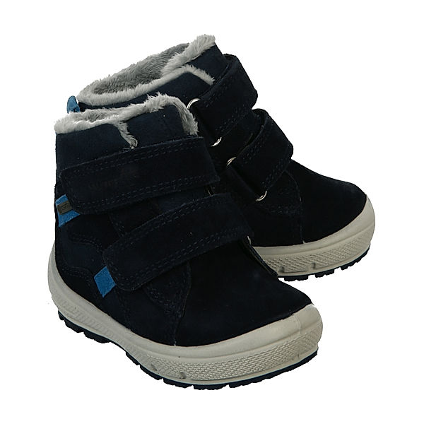 Superfit Klett-Boots GROOVY in blau/hellblau