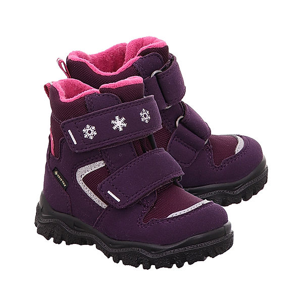 Superfit Klett-Boots HUSKY 1 gefüttert in lila/rosa