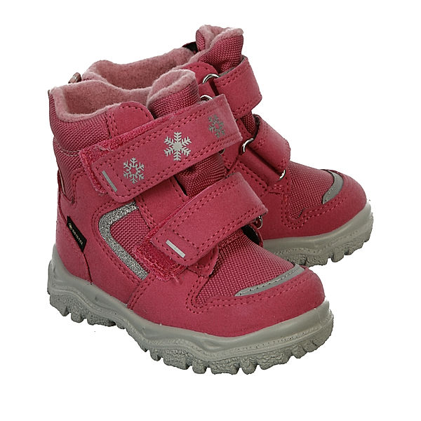 Superfit Klett-Boots HUSKY1 in pink/rosa