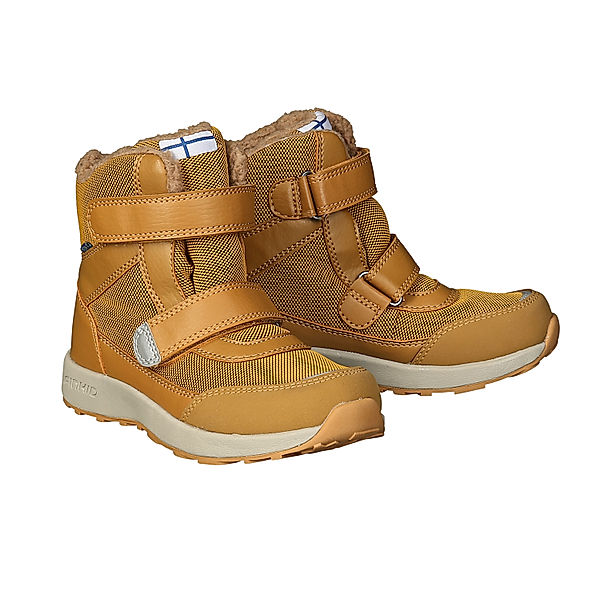 finkid Klett-Boots LAPPI in golden yellow/cinnamon (Größe: 24)