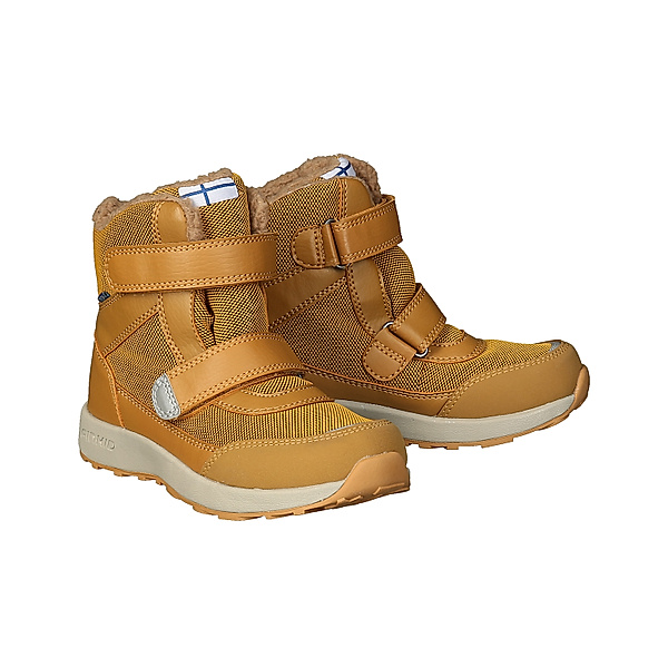 finkid Klett-Boots LAPPI in golden yellow/cinnamon (Größe: 23)